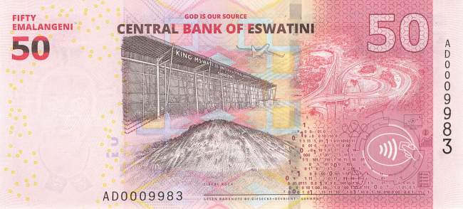 Swaziland p46 50 Emalangeni 2024